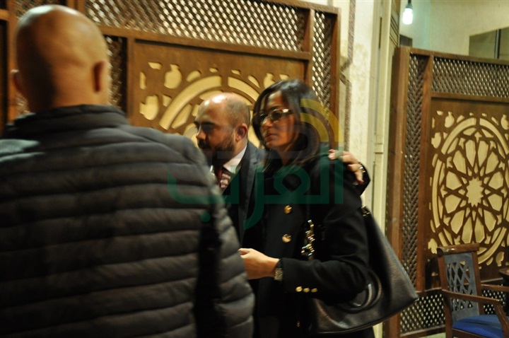 انتهاء عزاء والد المطرب محمود العسيلى بحضور المشاهير