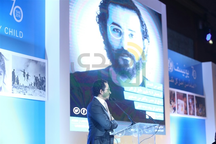 بالصور.. منى زكي وحلمي ودنيا في حفل تكريم "يونيسيف"