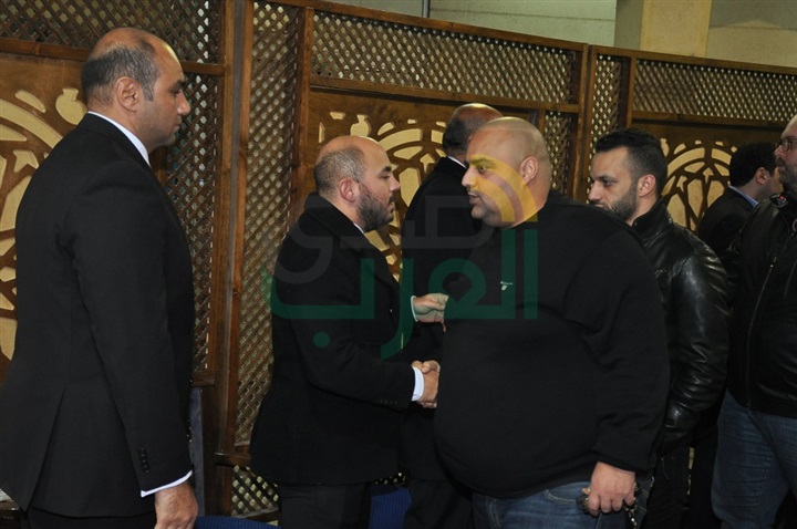 انتهاء عزاء والد المطرب محمود العسيلى بحضور المشاهير