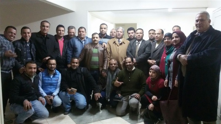بالصور... إجتماع صحفيو القليوبية للتعاون والتوحد