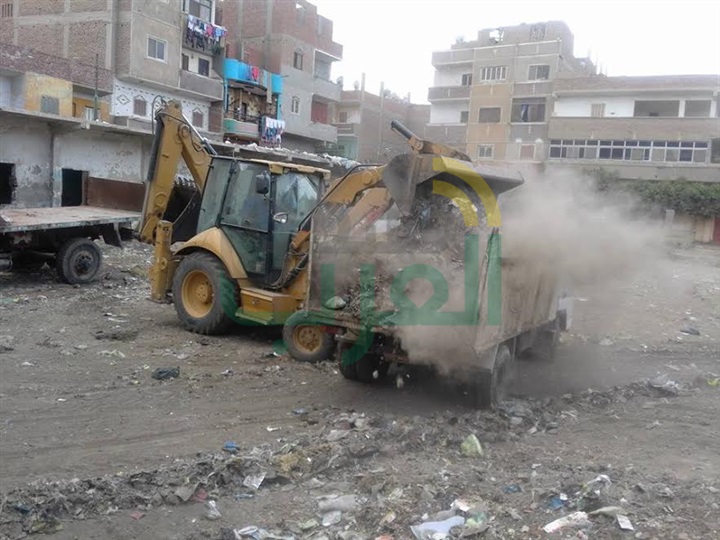بالصور.. تشجير وأعمال نظافة بمركز ومدينة طوخ