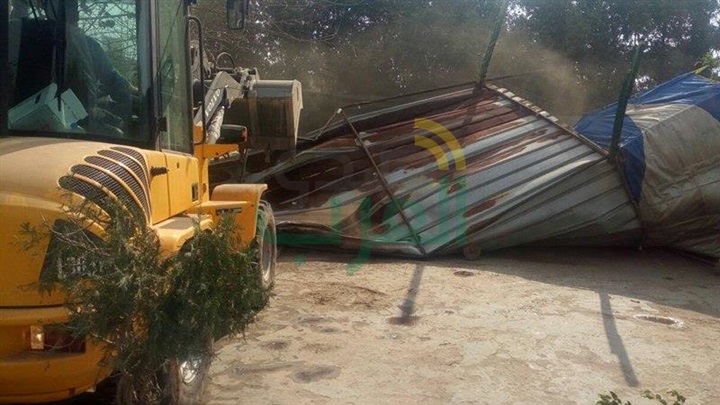 بالصور.. حملة لرفع الإشغالات وإزالة التعديات بالخصوص