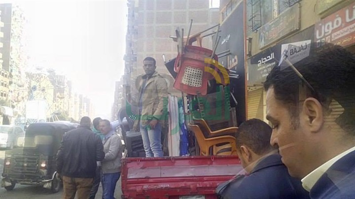 بالصور.. حملة لرفع الإشغالات وإزالة التعديات بالخصوص