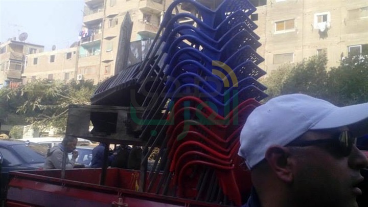 بالصور.. حملة لرفع الإشغالات وإزالة التعديات بالخصوص