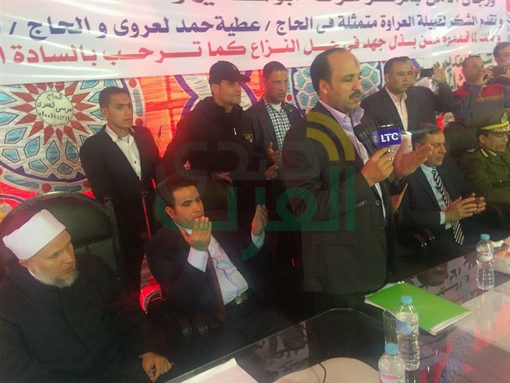 بالصور.. إنهاء خصومة ثأرية بين قبيلة "السعيطى" وعائلة "زايد" بالبحيرة