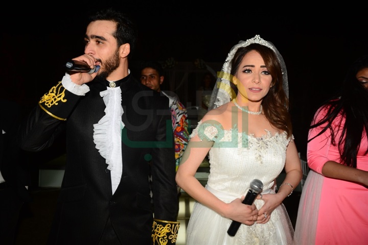 بالصور.. حفل زفاف الفنان محمد عامر وسلمى زهران