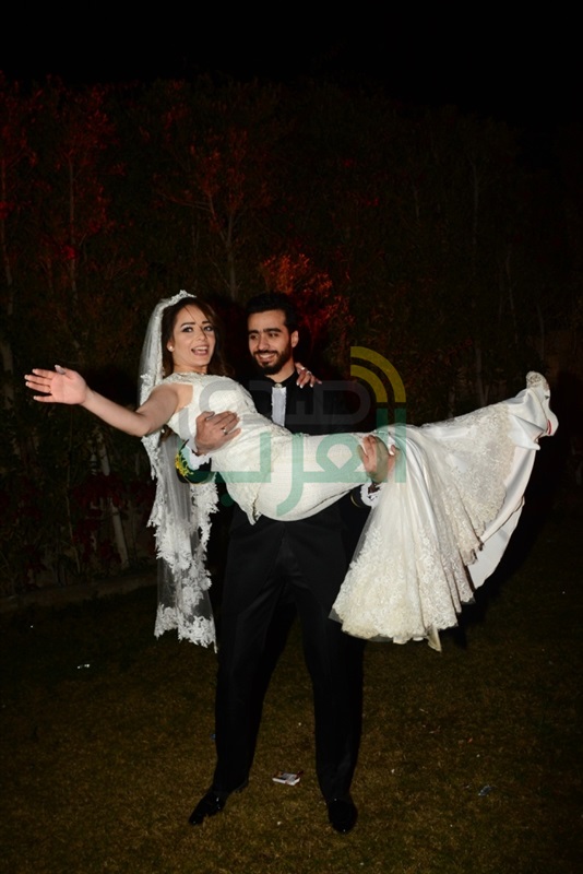 بالصور.. حفل زفاف الفنان محمد عامر وسلمى زهران