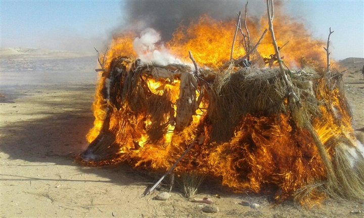 قوات الجيش الثالث الميدانى تواصل مداهمة وتطهير جبل الحلال
