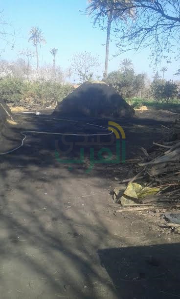 إطفاء مكامير فحم بناحية العمار الكبرى بطوخ