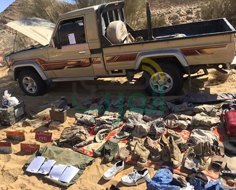 بالصور.. قوات إنفاذ القانون بالجيش الثالث الميدانى تواصل تطهير منطقة جبل الحلال بوسط سيناء