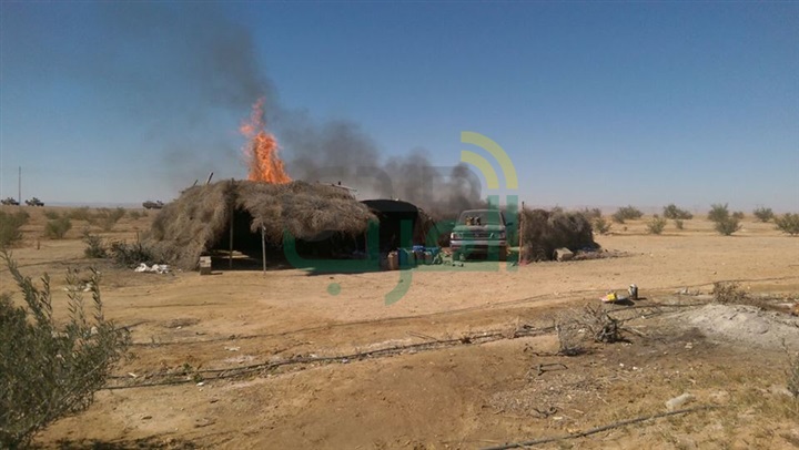 بالصور.. قوات إنفاذ القانون بالجيش الثالث الميدانى تواصل تطهير منطقة جبل الحلال بوسط سيناء