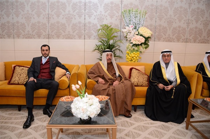 أماني الموجي تهنئ مستشار جلالة الملك لشؤون الإعلام البحريني نبيل بن يعقوب الحمر بزفاف نجله عبدالله