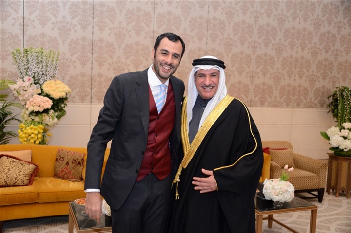 أماني الموجي تهنئ مستشار جلالة الملك لشؤون الإعلام البحريني نبيل بن يعقوب الحمر بزفاف نجله عبدالله