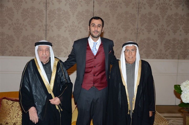 أماني الموجي تهنئ مستشار جلالة الملك لشؤون الإعلام البحريني نبيل بن يعقوب الحمر بزفاف نجله عبدالله