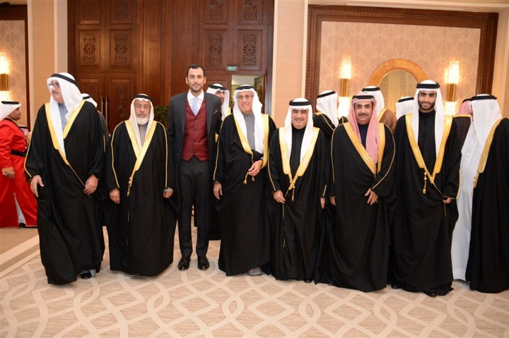 أماني الموجي تهنئ مستشار جلالة الملك لشؤون الإعلام البحريني نبيل بن يعقوب الحمر بزفاف نجله عبدالله