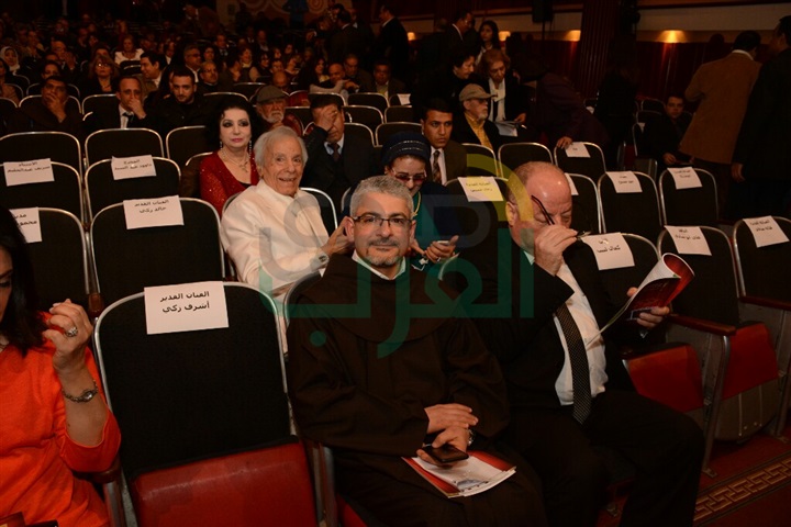 بالصور .. ‎تكريم يحي الفخراني و أنوشكا فى افتتاح المهرجان الكاثوليكي للسينما  
