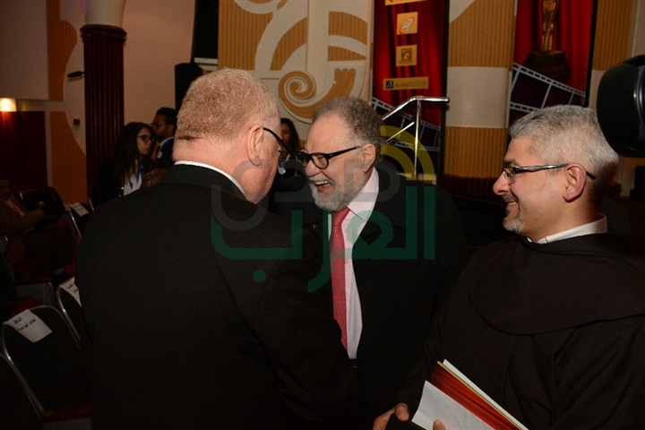 بالصور .. ‎تكريم يحي الفخراني و أنوشكا فى افتتاح المهرجان الكاثوليكي للسينما  