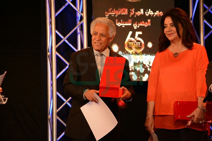 بالصور .. ‎تكريم يحي الفخراني و أنوشكا فى افتتاح المهرجان الكاثوليكي للسينما  