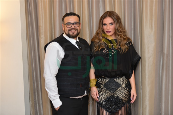 بالصور .. استعدادات نيكول ما قبل حفلها مع جورج وسوف بالصور .. استعدادات نيكول ما قبل حفلها مع جورج وسوف