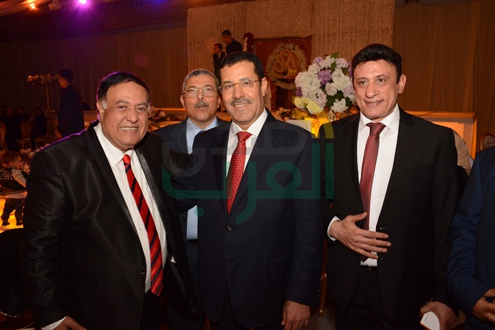 بالصور.. كبار رجال السياسة ونجوم الفن في زفاف عبد الله وساندي بالصور.. كبار رجال السياسة ونجوم الفن في زفاف عبد الله وساندي