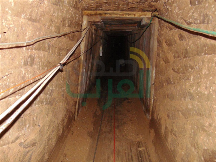 بالصور.. القوات المسلحة تدمر نفقًا رئيسيًا متفرع منه 3 أخرى برفح