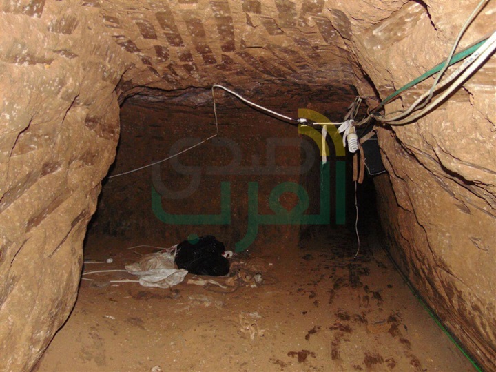 بالصور.. القوات المسلحة تدمر نفقًا رئيسيًا متفرع منه 3 أخرى برفح