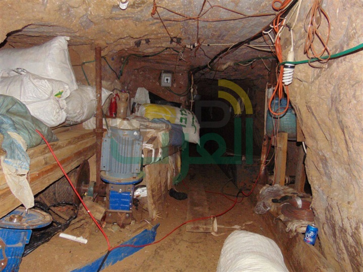 بالصور.. القوات المسلحة تدمر نفقًا رئيسيًا متفرع منه 3 أخرى برفح