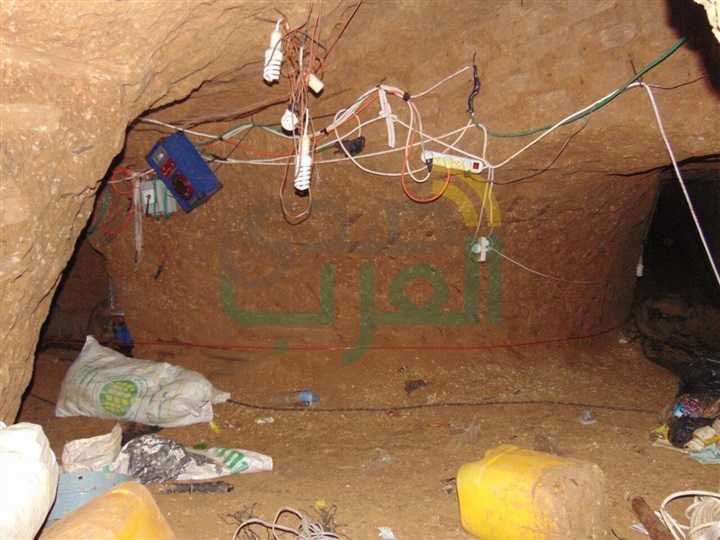 بالصور.. القوات المسلحة تدمر نفقًا رئيسيًا متفرع منه 3 أخرى برفح