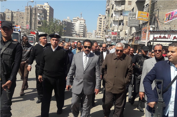 استمرار الجولات الميدانية لمدير أمن الأسكندرية