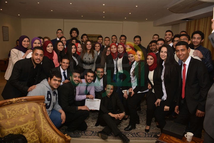بالصور .. تكريم عمرو رمزي وياسمين على من جامعة مصر للعلوم والتكنولوجيا بالصور .. تكريم عمرو رمزي وياسمين على من جامعة مصر للعلوم والتكنولوجيا