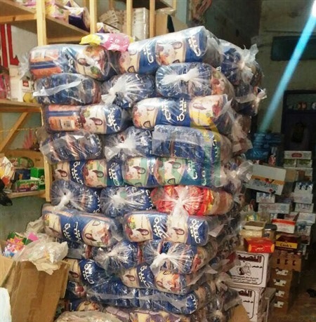 ضبط 5 أطنان و600 كيلو مواد غذائية فى حملات تموينية بقنا