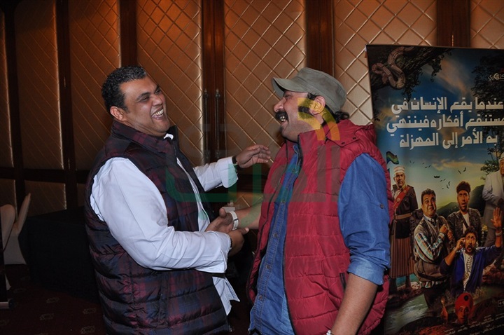 بالصور.. المؤتمر الصحفي لفيلم "عندما يقع الإنسان في مستنقع أفكاره فينتهي به الأمر إلى المهزله" بالصور.. المؤتمر الصحفي لفيلم "عندما يقع الإنسان في مستنقع أفكاره فينتهي به الأمر إلى المهزله"