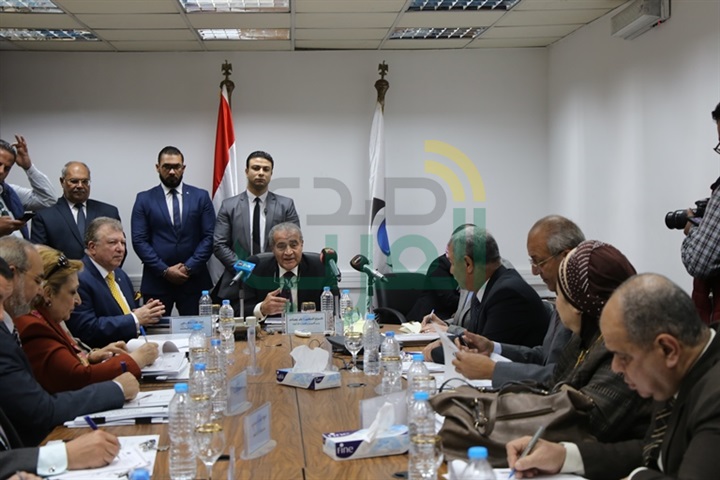 بالصور.. تفاصيل اجتماع مجلس إدارة "حماية المستهلك" بحضور وزير التموين