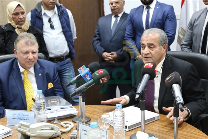 بالصور.. تفاصيل اجتماع مجلس إدارة "حماية المستهلك" بحضور وزير التموين