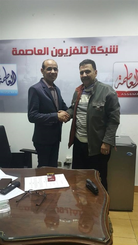 بالصور.. محمد موسى يوقع لـ"العاصمة" لتقديم "خط أحمر"