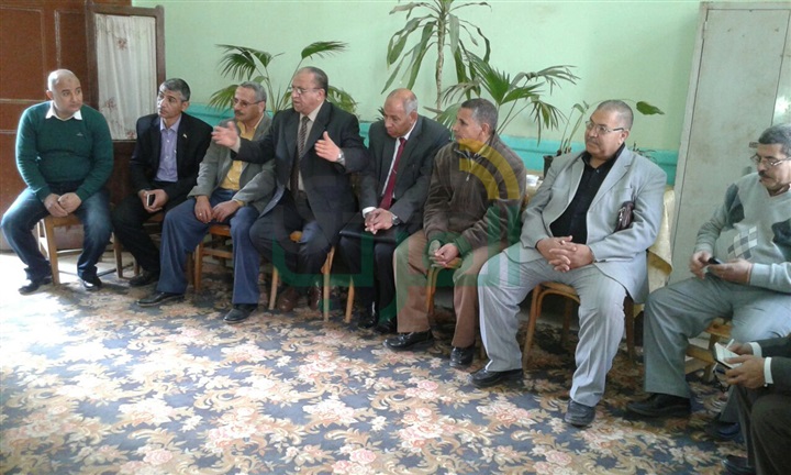 وفد ألمانى يزور مدرسة مشتهر الزراعية بالقليوبية