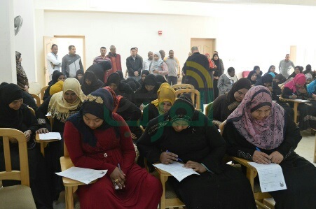 بالصور.. امتحانات محو الأمية بثقافة الأقصر