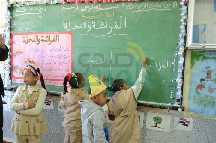 محافظ قنا والسفير الأمريكي يتابعان نتائج برنامج القرائية بمدرسة الحلة الابتدائية
