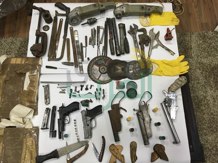 بالصور.. ضبط ورشة لتصنيع أسلحة نارية بشبرا الخيمة