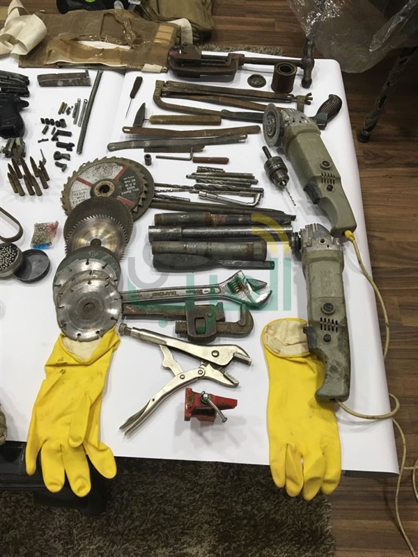 بالصور.. ضبط ورشة لتصنيع أسلحة نارية بشبرا الخيمة