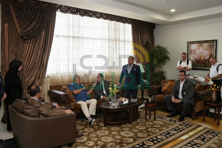 محافظ الإسكندرية يستقبل أمير الدنمارك