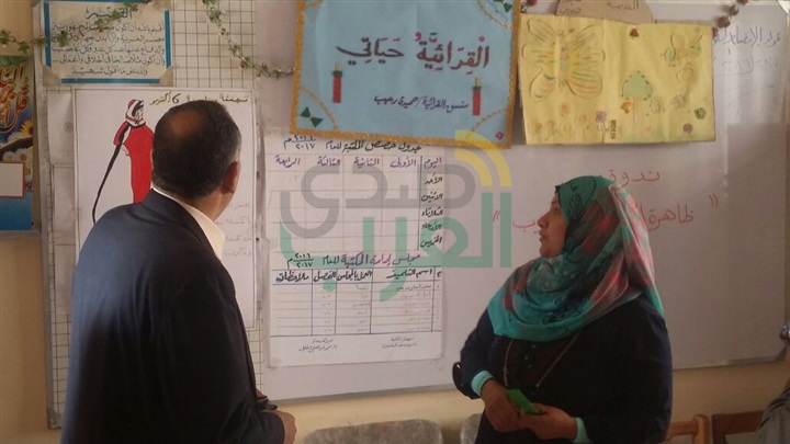 بالصور.. مدير إدارة قها يحذر من تأخير صرف الوجبات المدرسية