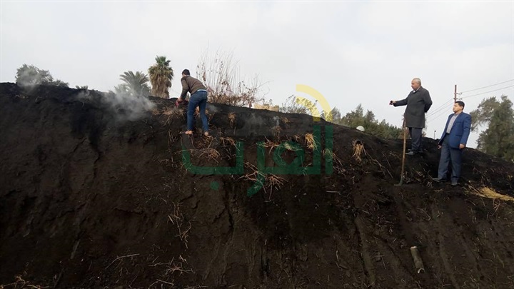بالصور.. حملة إطفاء مكامير فحم بناحية أجهور بمركز طوخ