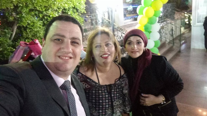 الموجي تهنئ الصحفية إيمان حامد بمناسبة عيد ميلادها الموجي تهنئ الصحفية إيمان حامد بمناسبة عيد ميلادها