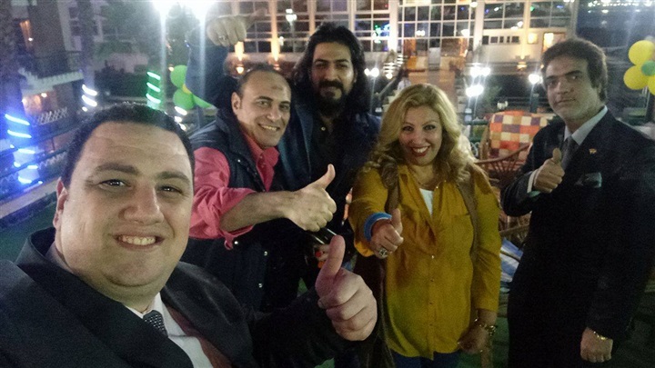 الموجي تهنئ الصحفية إيمان حامد بمناسبة عيد ميلادها الموجي تهنئ الصحفية إيمان حامد بمناسبة عيد ميلادها