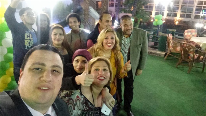 الموجي تهنئ الصحفية إيمان حامد بمناسبة عيد ميلادها الموجي تهنئ الصحفية إيمان حامد بمناسبة عيد ميلادها