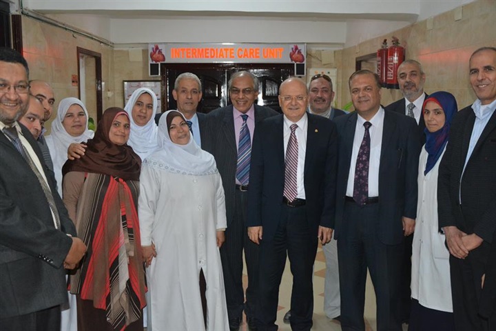  افتتاح وحدة العناية المتوسطة لجراحة القلب والصدر بمستشفيات جامعة الزقازيق