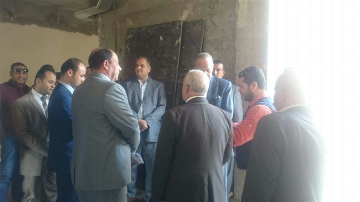 بالصور .. محافظ القليوبية يتفقد الأعمال الإنشائية بالمستشفى المركزي بالخانكة
