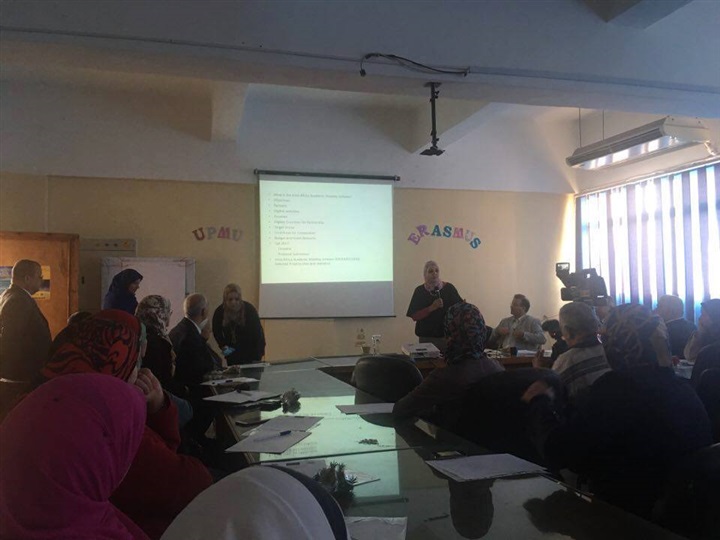 يوم تعريفى لكيفية التقدم لمشروعات الاتحاد الاوروبى بجامعة الزقازيق