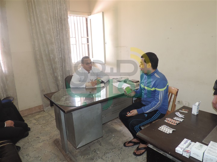 بالصور.. مديرية أمن القليوبية تستقبل قافلة طبية من وزارة الداخلية